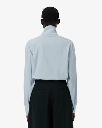 Chemise oversize laine mélangée Défilé