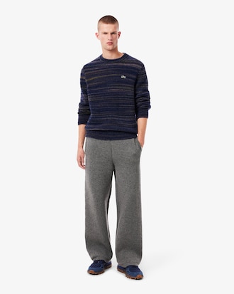 Pantalon loose fit laine mérinos
