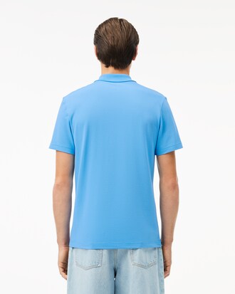 Polo regular fit en coton mélangé