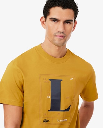 T-shirt jersey coton imprim&eacute; graphique