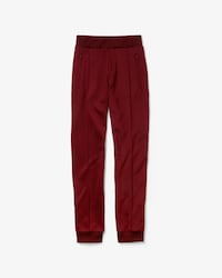 Jogging urbain taille haute à plis surpiqués