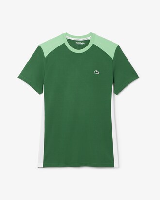 T-shirt Tennis color-block large imprimé
