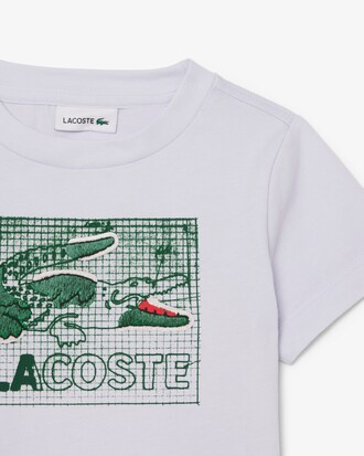 T-shirt coton imprim&eacute; graphique