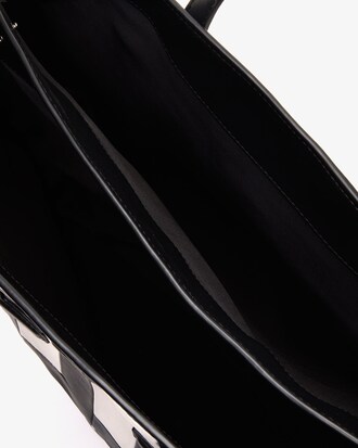 Sac cabas double en cuir monogrammé Édition Défilé