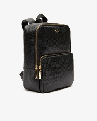 Sac &agrave; dos Chantaco en cuir piqu&eacute; uni