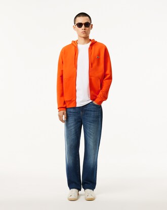 Sweatshirt à capuche zippé molleton