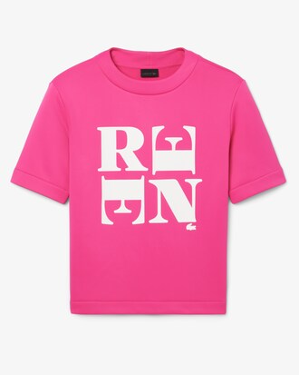 T-shirt graphique satiné Défilé