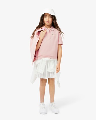 Polo en Petit Piqué dos plissé