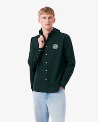 Chemise Oxford badge regular fit