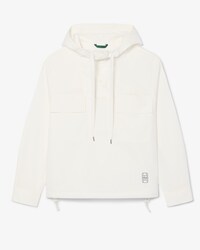 Vareuse &agrave; capuche oversize coton