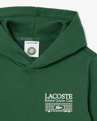 Sweatshirt &agrave; capuche mixte &Eacute;dition Roland-Garros