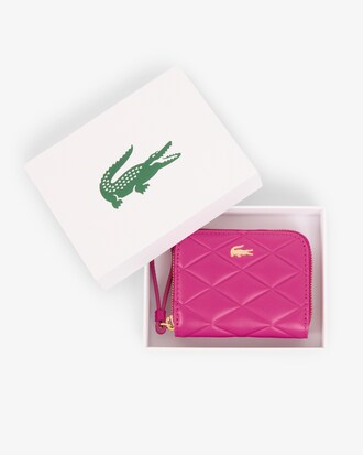 Petit porte-monnaie Crocodelle en cuir