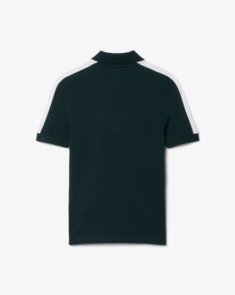 Polo Petit Piqu&eacute; color-block