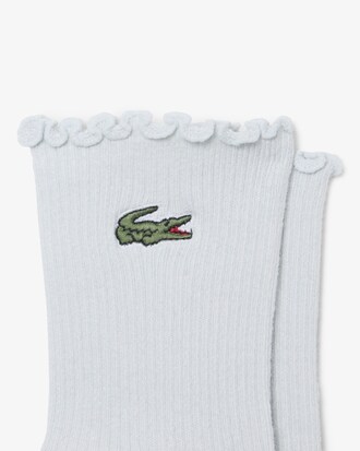 Lot de 2 paires de chaussettes &agrave; volants