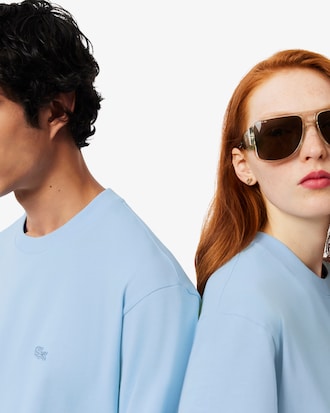 T-shirt loose fit jersey épais