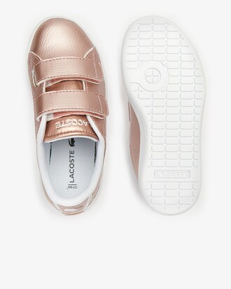 Sneakers Carnaby Evo Strap b&eacute;b&eacute; en synth&eacute;tique m&eacute;tallis&eacute;