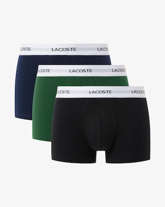 Lot de 3 boxers courts coton stretch