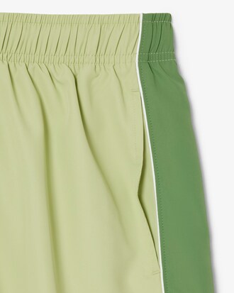 Short de bain mi-long color-block