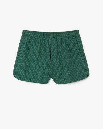 Short popeline imprimé Défilé