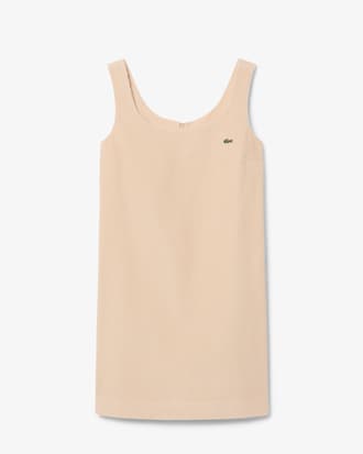 Robe sans manches velours c&ocirc;tel&eacute;