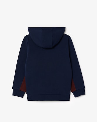 Sweatshirt zippé à capuche molleton