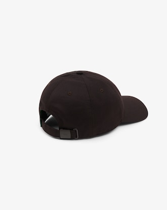 Casquette badge twill de coton