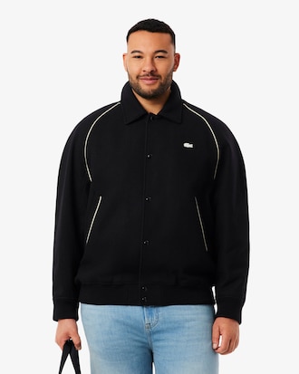 Veste varsity laine badge