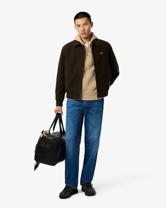 Sweatshirt à capuche zippé molleton