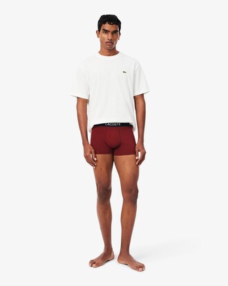 Lot de 3 boxers courts coton stretch