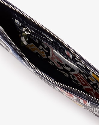 Pochette zipp&eacute;e imprim&eacute; Collab Keith Haring