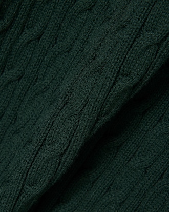 Pull col polo maille torsad&eacute;e rayures