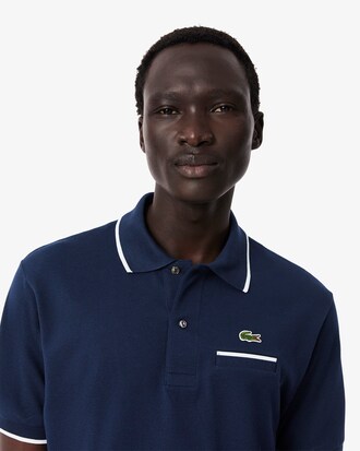 Polo L.12.12 classic fit poche poitrine