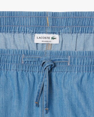 Short relaxed fit denim