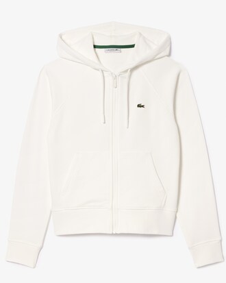 Sweatshirt zippé à capuche molleton