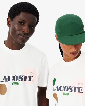 T-shirt jersey coton imprim&eacute; graphique