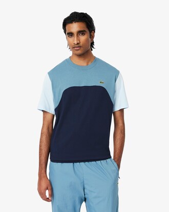 T-shirt color-block jersey de coton