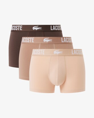 Lot de 3 boxers courts coton stretch