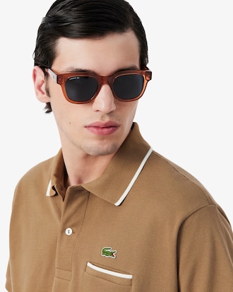 Polo L.12.12 classic fit poche poitrine