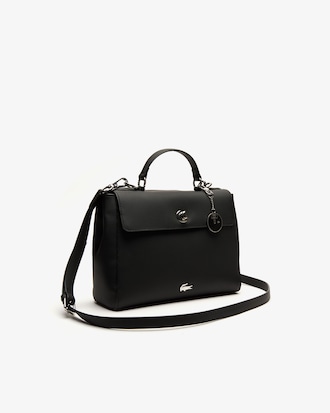 Sac bandouli&egrave;re &agrave; fermoir Daily Classic en toile enduite