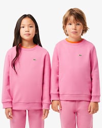 Sweatshirt col rond molleton