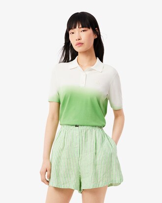 Polo classic fit maille effet dégradé