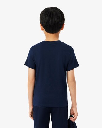 T-shirt coton color-block