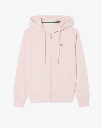 Sweatshirt zippé à capuche molleton