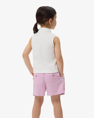 Polo sans manches en tissu &eacute;ponge