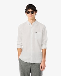 Chemise regular fit en lin