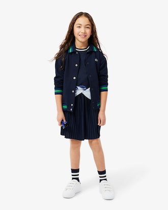 Robe jersey plissé sans manches