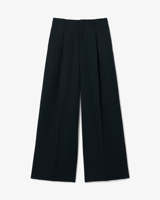 Pantalon tailleur wide fit laine Défilé