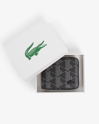 Portefeuille zipp&eacute; monogramme