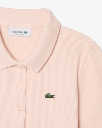 Polo L.12.D slim fit coton c&ocirc;tel&eacute;