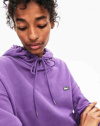Sweatshirt unisexe à capuche Lacoste LIVE avec poche kangourou